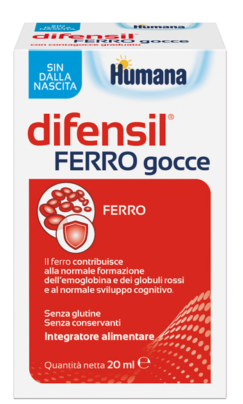 DIFENSIL FERRO GOCCE 20 ML - Farmacia Sant Anna SAS del Dott. Mariani Federigo