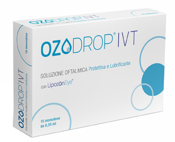 OZODROP IVT SOLUZIONE OFTALMICA BASE DI OLIO OZONIZZATO IN FOSFOLIPIDI 15 FLACONCINI MONODOSE DA 0,35 ML - Farmacia Sant Anna SAS del Dott. Mariani Federigo