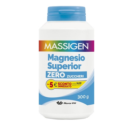 MASSIGEN MAGNESIO SUPERIOR PROMO 300 G - Farmacia Sant Anna SAS del Dott. Mariani Federigo