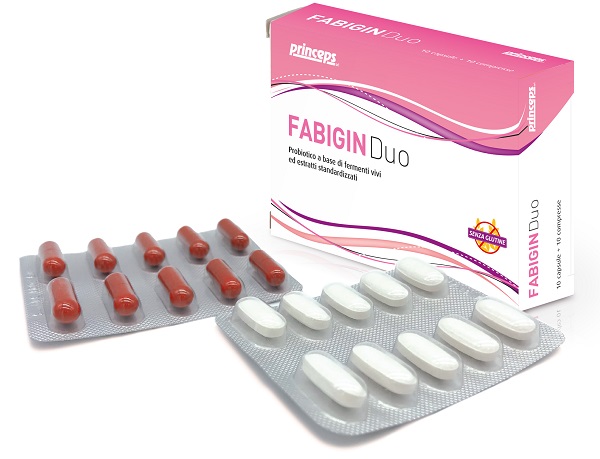 FABIGIN DUO 10 CAPSULE 10 COMPRESSE - Farmacia Sant Anna SAS del Dott. Mariani Federigo