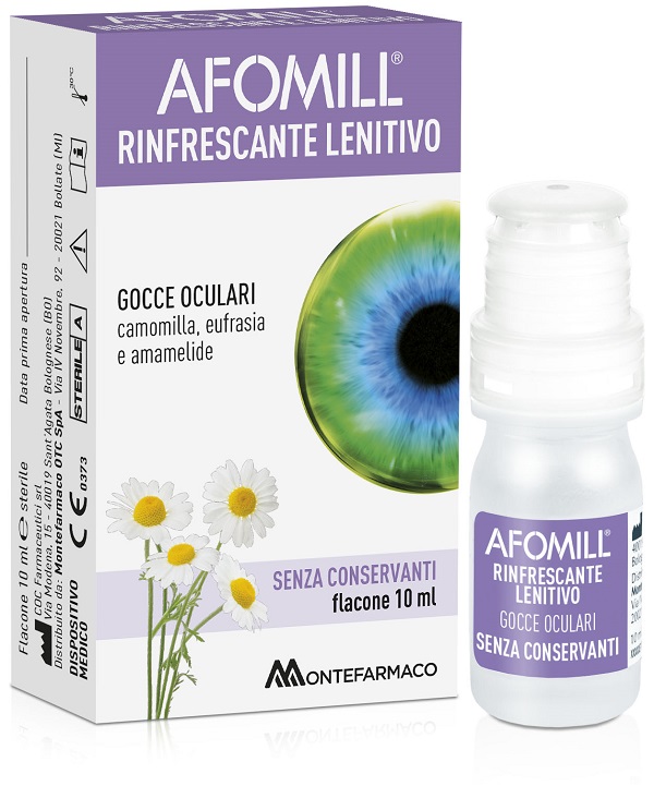 AFOMILL RINFRESCANTE SENZA CONSERVANTI 10 ML - Farmacia Sant Anna SAS del Dott. Mariani Federigo