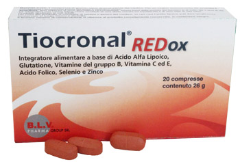 TIOCRONAL REDOX 20 COMPRESSE - Farmacia Sant Anna SAS del Dott. Mariani Federigo