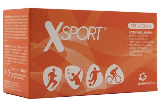 XSPORT 10 FLACONCINI 10 ML - Farmacia Sant Anna SAS del Dott. Mariani Federigo