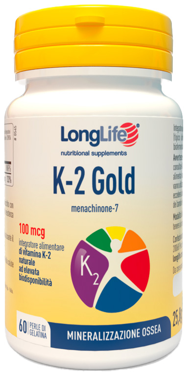 LONGLIFE K-2 GOLD 60 PERLE - Farmacia Sant Anna SAS del Dott. Mariani Federigo