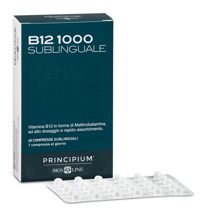 PRINCIPIUM B12 1000 60 COMPRESSE SUBLINGUALI - Farmacia Sant Anna SAS del Dott. Mariani Federigo