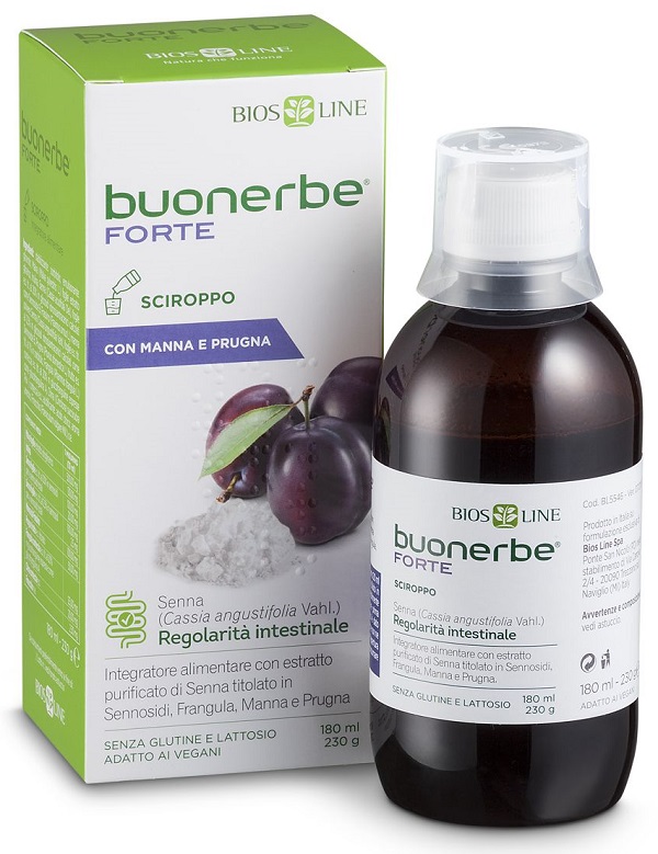 BUONERBE FORTE SCIROPPO 180 ML - Farmacia Sant Anna SAS del Dott. Mariani Federigo