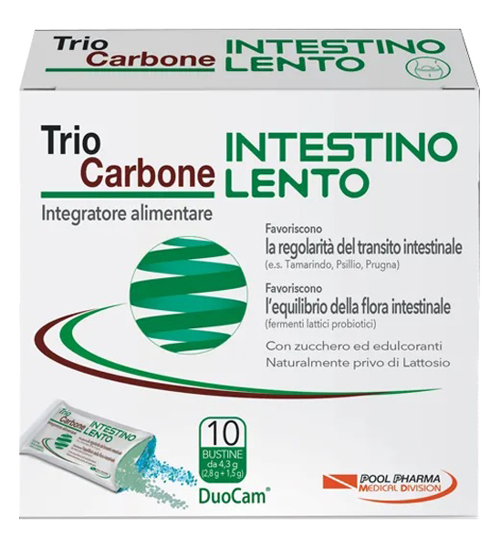 TRIOCARBONE INTESTINO LENTO 10 BUSTINE - Farmacia Sant Anna SAS del Dott. Mariani Federigo