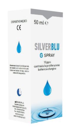 SILVER BLU G SPRAY VIA ORALE CONTRASTA LA PROLIFERAZIONE BATTERICA E FUNGINA 50 ML - Farmacia Sant Anna SAS del Dott. Mariani Federigo