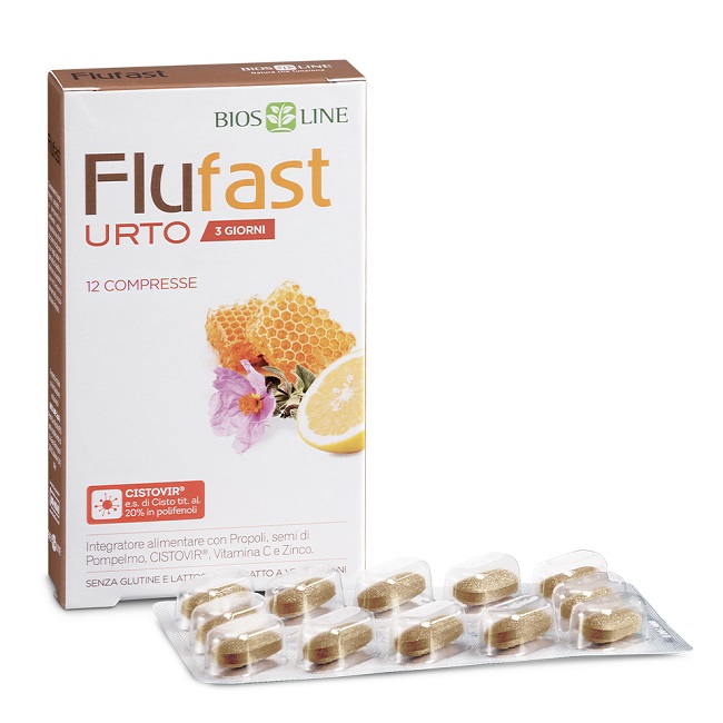 APIX PROPOLI FLUFAST URTO 3 GIORNI 12 COMPRESSE BIOSLINE - Farmacia Sant Anna SAS del Dott. Mariani Federigo