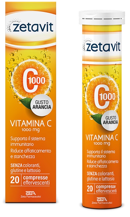 ZETAVIT C1000 20 COMPRESSE EFFERVESCENTI - Farmacia Sant Anna SAS del Dott. Mariani Federigo