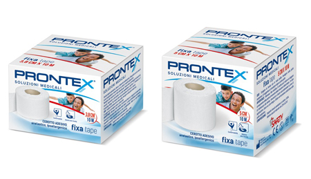 BENDA IN COTONE PRONTEX FIXA TAPE M 10 X 3,8 CM BIANCO - Farmacia Sant Anna SAS del Dott. Mariani Federigo