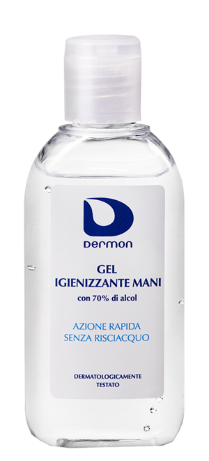 DERMON GEL IGIENIZZANTE MANI 100 ML 70% ALCOOL - Farmacia Sant Anna SAS del Dott. Mariani Federigo