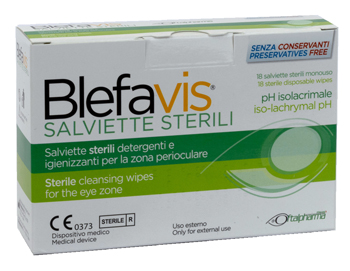 BLEFAVIS SALVIETTE STERILI 18 PEZZI - Farmacia Sant Anna SAS del Dott. Mariani Federigo