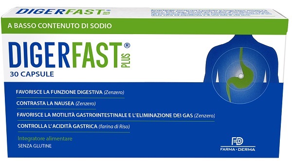 DIGERFAST PLUS 30 CAPSULE - Farmacia Sant Anna SAS del Dott. Mariani Federigo