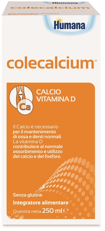 HUMANA COLECALCIUM 250 ML - Farmacia Sant Anna SAS del Dott. Mariani Federigo