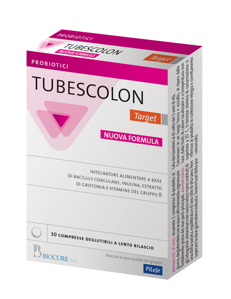 TUBESCOLON TARGET 30 COMPRESSE NUOVA FORMULA - Farmacia Sant Anna SAS del Dott. Mariani Federigo