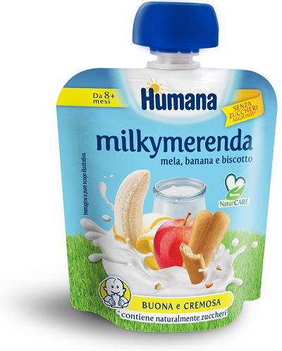 MILKYMERENDA MELA-BANANA BISCOTTO 100 G - Farmacia Sant Anna SAS del Dott. Mariani Federigo