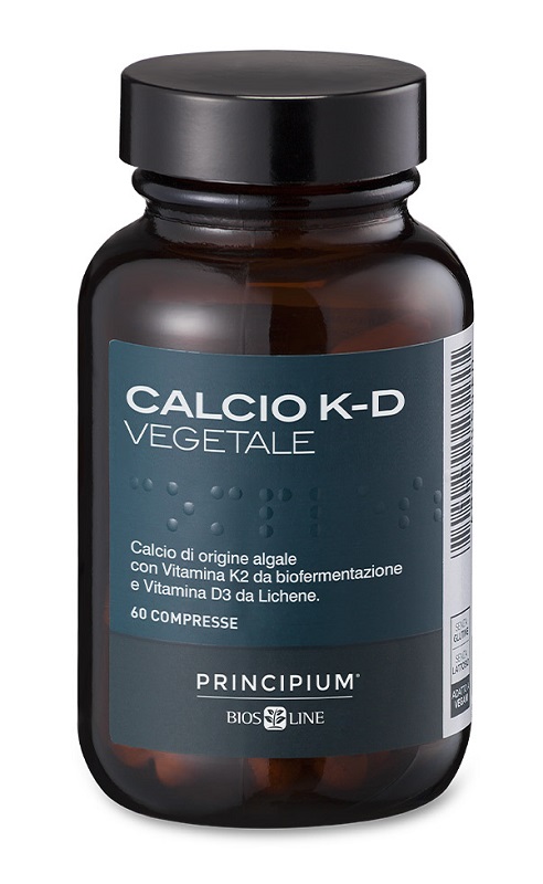 PRINCIPIUM CALCIO K D VEGETALE 60 COMPRESSE - Farmacia Sant Anna SAS del Dott. Mariani Federigo