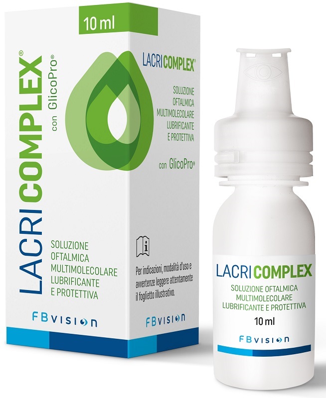 LACRICOMPLEX SOLUZIONE OFTALMICA MULTIMOLECOLARE LUBRIFICANTE PROTETTIVA 10 ML - Farmacia Sant Anna SAS del Dott. Mariani Federigo
