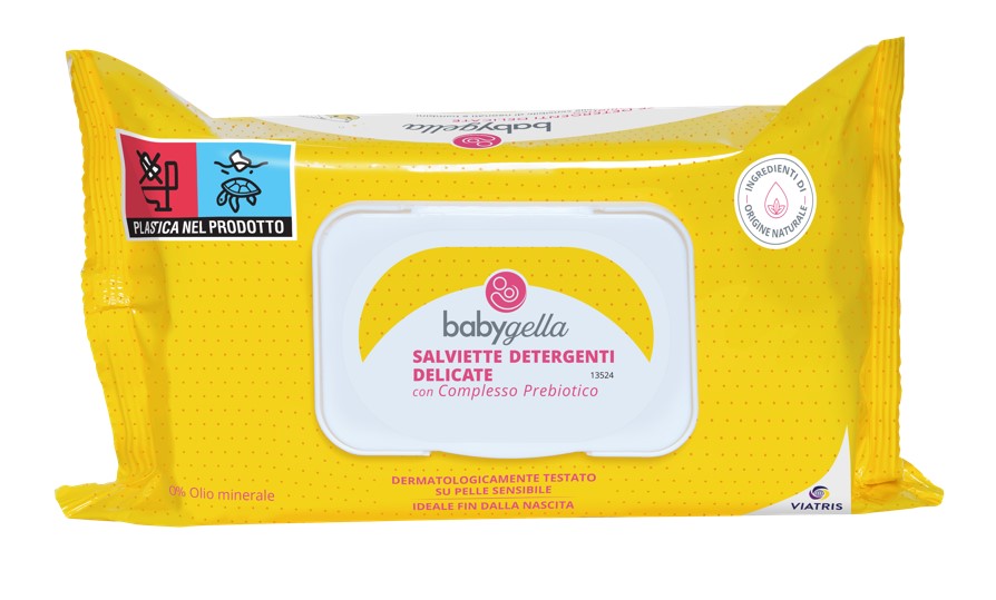 BABYGELLA PREBIOTIC SALVIETTINE 72 PEZZI - Farmacia Sant Anna SAS del Dott. Mariani Federigo