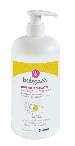 BABYGELLA PREBIOTIC BAGNO DELICATO 500 ML - Farmacia Sant Anna SAS del Dott. Mariani Federigo