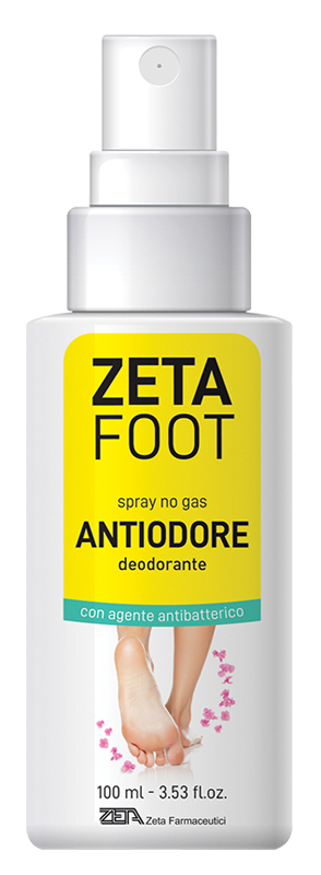 ZETAFOOT SPRAY ANTIODORE 100 ML - Farmacia Sant Anna SAS del Dott. Mariani Federigo