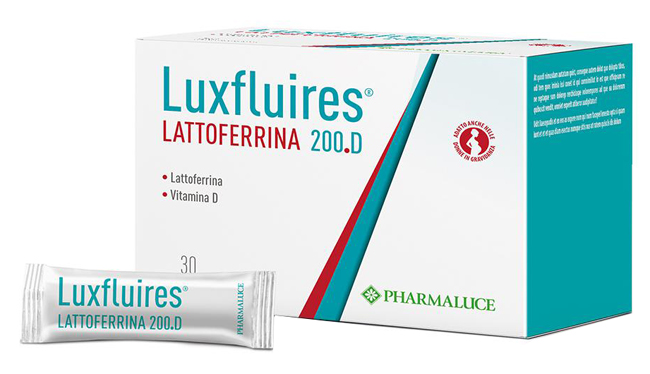 LUXFLUIRES LATTOFERRINA 200D 30 STICK - Farmacia Sant Anna SAS del Dott. Mariani Federigo