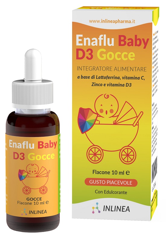 ENAFLU BABY D3 GOCCE 10 ML - Farmacia Sant Anna SAS del Dott. Mariani Federigo