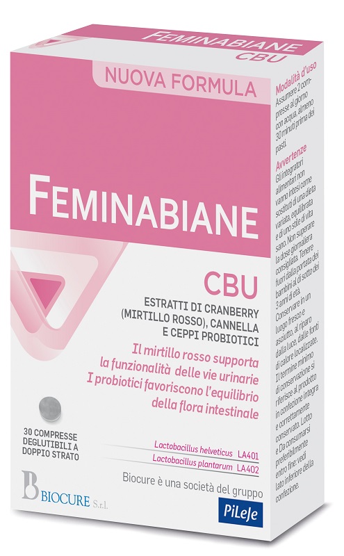 FEMINABIANE CBU 30 COMPRESSE - Farmacia Sant Anna SAS del Dott. Mariani Federigo