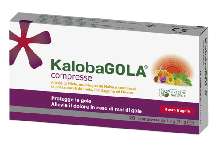 KALOBAGOLA 20 COMPRESSE FRAGOLA - Farmacia Sant Anna SAS del Dott. Mariani Federigo