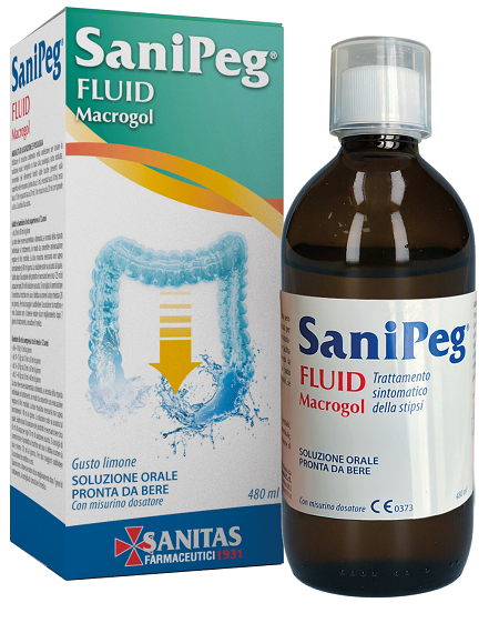 SANIPEG FLUID MACROGOL 480 ML - Farmacia Sant Anna SAS del Dott. Mariani Federigo