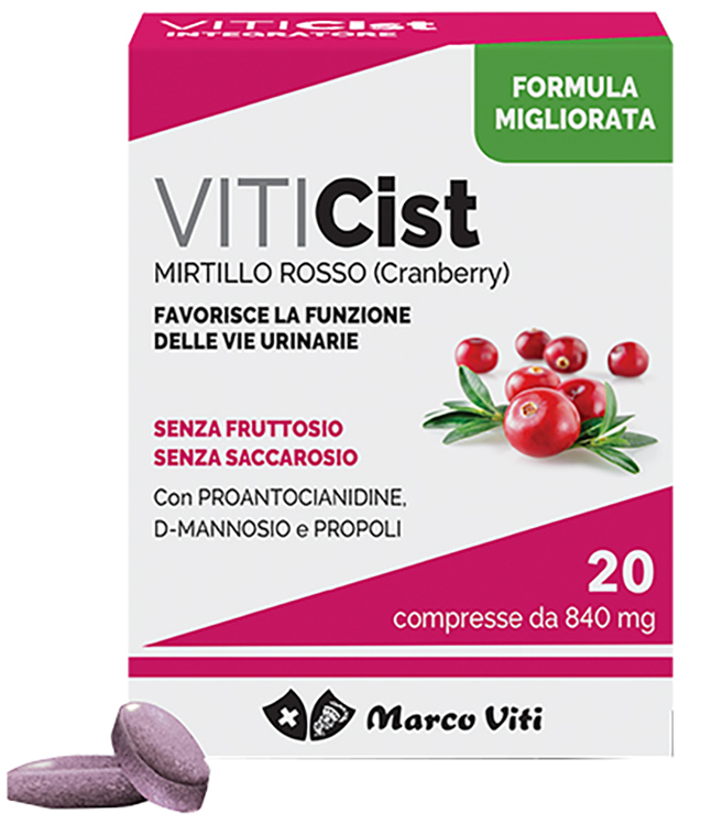 VITICIST MIRTILLO 20 COMPRESSE RIVESTITE - Farmacia Sant Anna SAS del Dott. Mariani Federigo