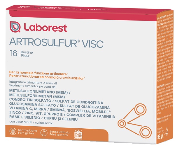 ARTROSULFUR VISC 16 BUSTINE DA 6 G - Farmacia Sant Anna SAS del Dott. Mariani Federigo