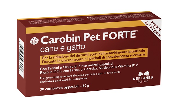CAROBIN PET FORTE 30 COMPRESSE - Farmacia Sant Anna SAS del Dott. Mariani Federigo