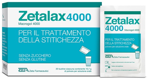 ZETALAX 4000 20 BUSTINE DA 10,7 G - Farmacia Sant Anna SAS del Dott. Mariani Federigo