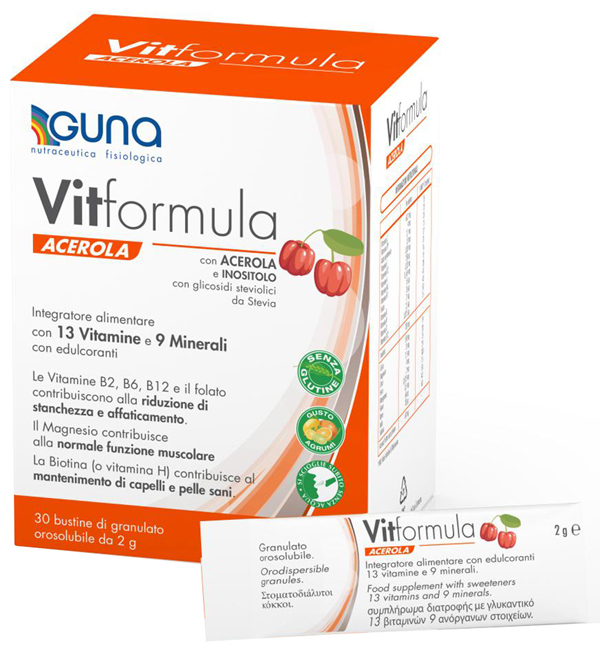 VITFORMULA ACEROLA 30 STICK 2 G - Farmacia Sant Anna SAS del Dott. Mariani Federigo