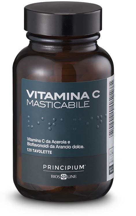 PRINCIPIUM VITAMINA C MASTICABILE 120 TAVOLETTE - Farmacia Sant Anna SAS del Dott. Mariani Federigo