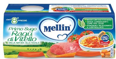 MELLIN PRIMOSUGO RAGU' DI VITELLO 2 VASETTI DA 80 G - Farmacia Sant Anna SAS del Dott. Mariani Federigo