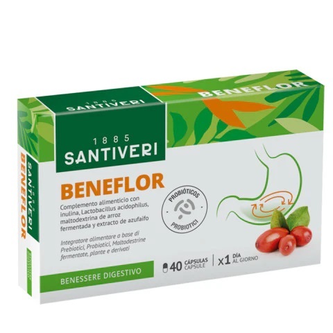 BENEFLOR 40 CAPSULE DA 0,5 G - Farmacia Sant Anna SAS del Dott. Mariani Federigo