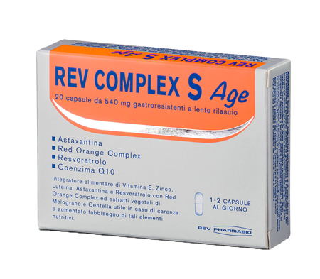 REV COMPLEX S AGE 20 CAPSULE - Farmacia Sant Anna SAS del Dott. Mariani Federigo