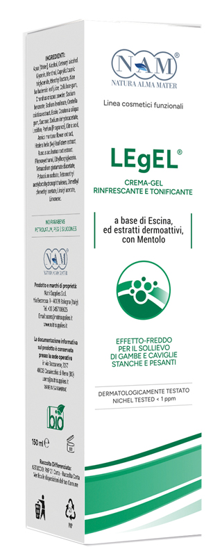 LEGEL CREMA-GEL RIFRESCANTE E TONIFICANTE PER GAMBE 150 ML - Farmacia Sant Anna SAS del Dott. Mariani Federigo