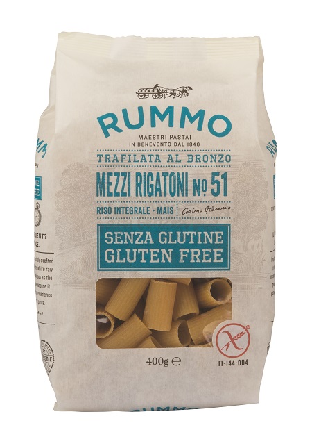 RUMMO MEZZI RIGATONI N51 DI RISO INTEGRALE E MAIS 400 G - Farmacia Sant Anna SAS del Dott. Mariani Federigo