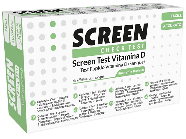 SCREEN TEST RAPIDO 25-IDROSSIVITAMINA D PUNGIDITO 1 PEZZO - Farmacia Sant Anna SAS del Dott. Mariani Federigo