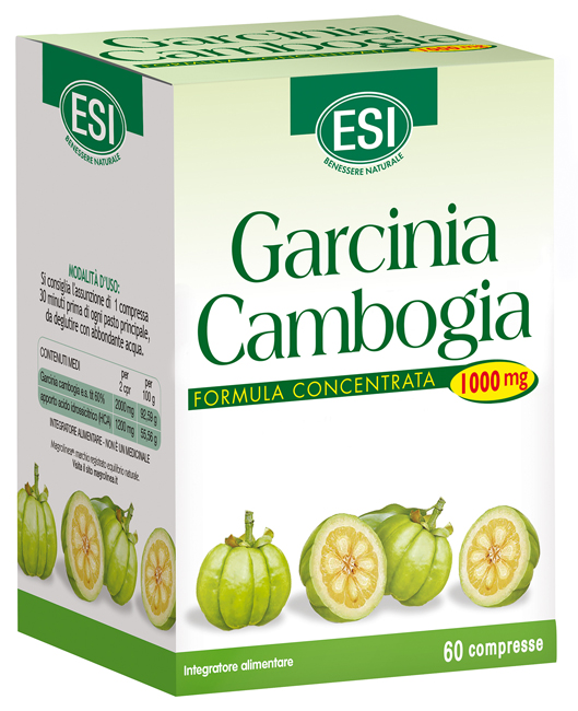 ESI GARCINIA CAMBOGIA 1000 MG 60 COMPRESSE - Farmacia Sant Anna SAS del Dott. Mariani Federigo