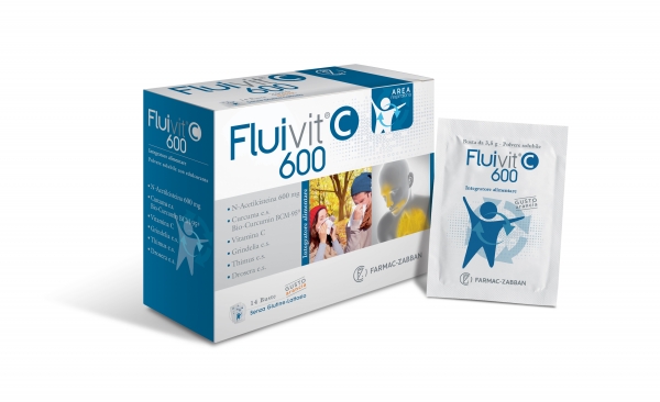 FLUIVIT C 600 14 BUSTINE - Farmacia Sant Anna SAS del Dott. Mariani Federigo
