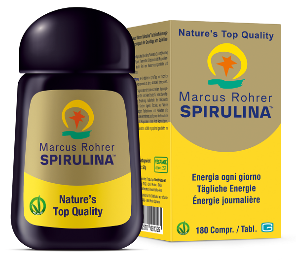 SPIRULINA MARCUS ROHRER 180 COMPRESSE - Farmacia Sant Anna SAS del Dott. Mariani Federigo