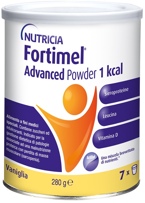NUTRICIA FORTIMEL ADVANCED POWDER 1 KCAL VANIGLIA 280 G - Farmacia Sant Anna SAS del Dott. Mariani Federigo