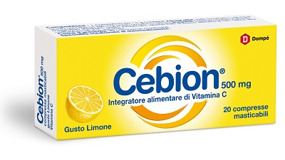 CEBION MASTICABILE LIMONE VITAMINA C 500 MG 20 COMPRESSE - Farmacia Sant Anna SAS del Dott. Mariani Federigo