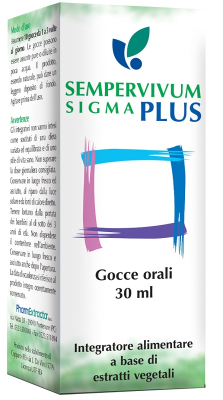 SEMPERVIVUM SIGMA PLUS 30 ML - Farmacia Sant Anna SAS del Dott. Mariani Federigo