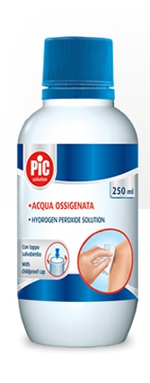 PIC SOLUTION ACQUA OSSIGENATA 10 VOLUMI PEROSSIDO DI IDROGENO 3% 250 ML - Farmacia Sant Anna SAS del Dott. Mariani Federigo